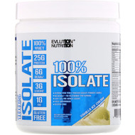 EVLution Nutrition, 100% Isolate, Vanilla Ice Cream, 0.33 lb (150 g)