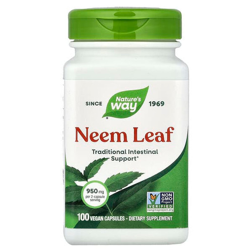 <img alt="Natures Way, Neem Leaf, 100 Vegan Capsules (475 mg per Capsule)" title="Natures Way, Neem Leaf, 100 Vegan Capsules (475 mg per Capsule),033674151204"