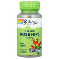 <img alt="Solaray, True Herbs, Rose Hips, 550 mg, 100 VegCaps" title="Solaray, True Herbs, Rose Hips, 550 mg, 100 VegCaps,076280015102"