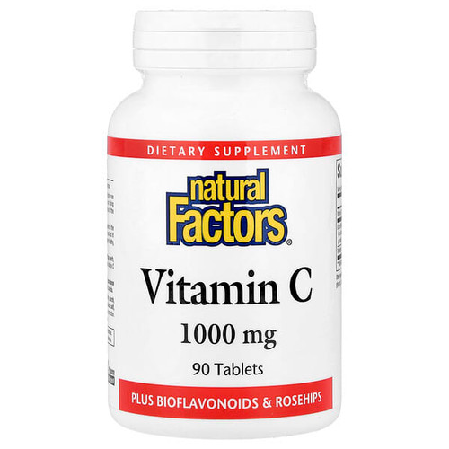 <img alt="Natural Factors, Vitamin C, Plus Bioflavonoids & Rosehips, 90 Tablets" title="Natural Factors, Vitamin C, Plus Bioflavonoids & Rosehips, 90 Tablets,068958013442"