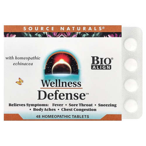 <img alt="Source Naturals, Wellness Defense, 48 Homeopathic Tablets" title="Source Naturals, Wellness Defense, 48 Homeopathic Tablets,021078011644"