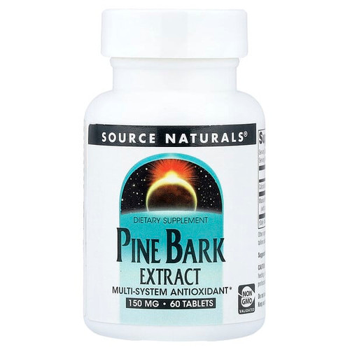 <img alt="Source Naturals, Pine Bark Extract, 60 Tablets" title="Source Naturals, Pine Bark Extract, 60 Tablets,021078020837"