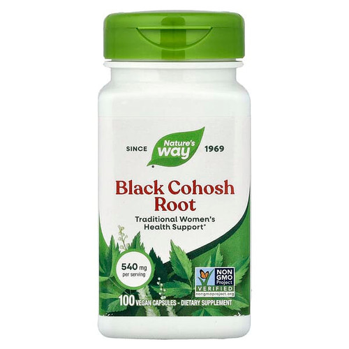 <img alt="Natures Way, Black Cohosh Root, 540 mg, 100 Vegan Capsules" title="Natures Way, Black Cohosh Root, 540 mg, 100 Vegan Capsules,033674105009"