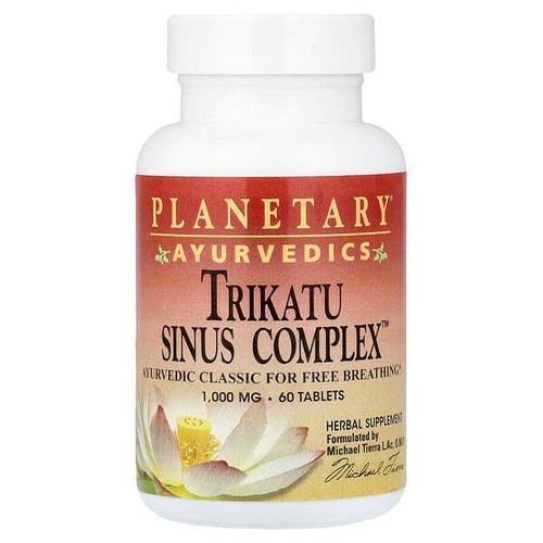 <img alt="Planetary Herbals, Ayurvedics, Trikatu Sinus Complex, 60 Tablets" title="Planetary Herbals, Ayurvedics, Trikatu Sinus Complex, 60 Tablets,021078106265"