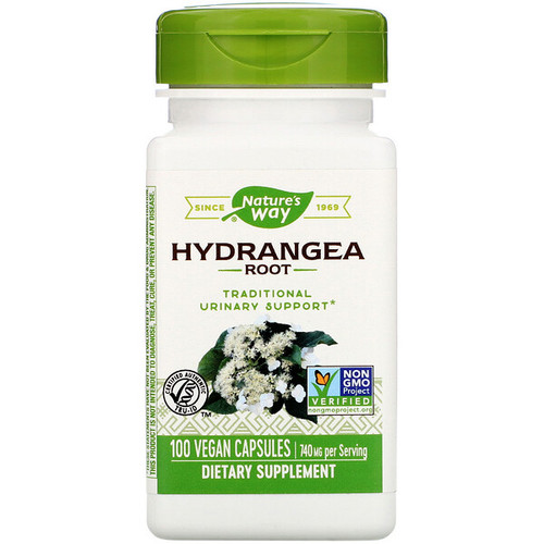 <img alt="Natures Way, Hydrangea Root, 370 mg, 100 Vegetarian Capsules" title="Natures Way, Hydrangea Root, 370 mg, 100 Vegetarian Capsules,033674141564"