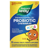 <img alt="Natures Way, Primadophilus, Kids Probiotic Chewable, Ages 2+, Orange, 3 Billion CFU, 30 Chewable Tablets" title="Natures Way, Primadophilus, Kids Probiotic Chewable, Ages 2+, Orange, 3 Billion CFU, 30 Chewable Tablets,033674142424"