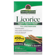 <img alt="Natures Answer, Licorice, 450 mg, 90 Vegetarian Capsules" title="Natures Answer, Licorice, 450 mg, 90 Vegetarian Capsules,083000162947"