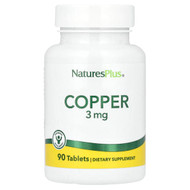 <img alt="NaturesPlus, Copper, 3 mg, 90 Tablets" title="NaturesPlus, Copper, 3 mg, 90 Tablets,097467034303"