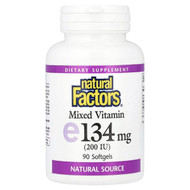 <img alt="Natural Factors, Mixed Vitamin E, 134 mg (200 IU), 90 Softgels" title="Natural Factors, Mixed Vitamin E, 134 mg (200 IU), 90 Softgels,068958014005"