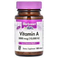 <img alt="Bluebonnet Nutrition, Vitamin A, 3,000 mcg (10,000 IU), 100 Softgels" title="Bluebonnet Nutrition, Vitamin A, 3,000 mcg (10,000 IU), 100 Softgels,743715002982"