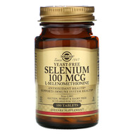 <img alt="Solgar, Selenium, Yeast-Free, 100 mcg, 100 Tablets" title="Solgar, Selenium, Yeast-Free, 100 mcg, 100 Tablets,033984025516"