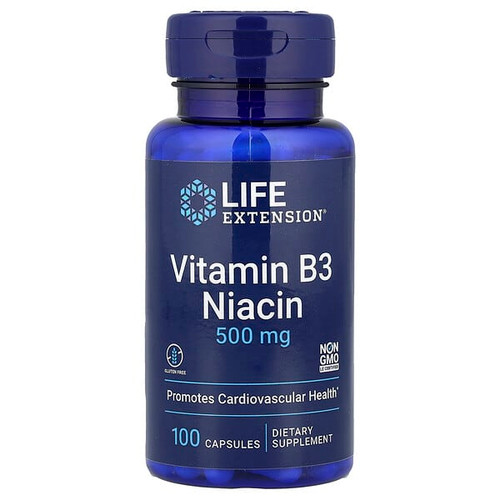 <img alt="Life Extension, Vitamin B3 Niacin, 500 mg, 100 Capsules" title="Life Extension, Vitamin B3 Niacin, 500 mg, 100 Capsules,737870372103"