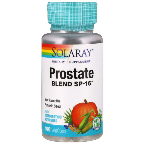 <img alt="Solaray, Prostate Blend SP-16, 100 VegCaps" title="Solaray, Prostate Blend SP-16, 100 VegCaps,076280021608"