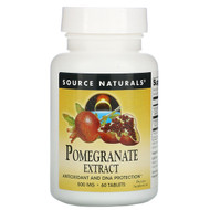 <img alt="Source Naturals, Pomegranate Extract, 500 mg, 60 Tablets" title="Source Naturals, Pomegranate Extract, 500 mg, 60 Tablets,021078016274"