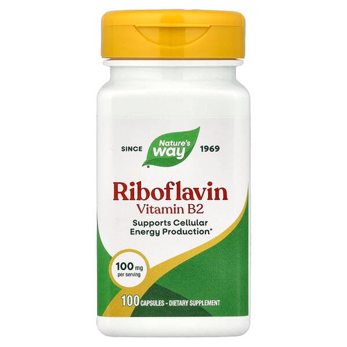 <img alt="Natures Way, Riboflavin Vitamin B2, 100 mg, 100 Capsules" title="Natures Way, Riboflavin Vitamin B2, 100 mg, 100 Capsules,033674404218"