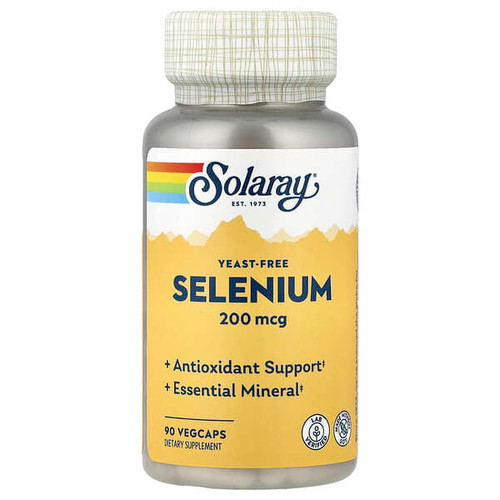 <img alt="Solaray, Selenium, 200 mcg, 90 VegCaps" title="Solaray, Selenium, 200 mcg, 90 VegCaps,076280046786"