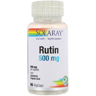 <img alt="Solaray, Rutin, 500 mg, 90 VegCaps" title="Solaray, Rutin, 500 mg, 90 VegCaps,076280329896"