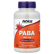 <img alt="NOW Foods, PABA, 500 mg, 100 Veg Capsules" title="NOW Foods, PABA, 500 mg, 100 Veg Capsules,733739004857"