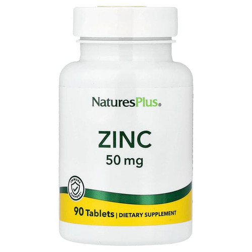 <img alt="NaturesPlus, Zinc, 50 mg, 90 Tablets" title="NaturesPlus, Zinc, 50 mg, 90 Tablets,097467036451"
