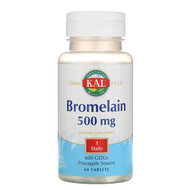 <img alt="KAL, Bromelain, 500 mg, 60 Tablets" title="KAL, Bromelain, 500 mg, 60 Tablets,021245558064"