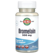 <img alt="KAL, Bromelain, 500 mg, 60 Tablets" title="KAL, Bromelain, 500 mg, 60 Tablets,021245558064"
