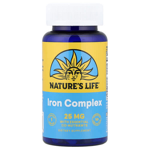 <img alt="Natures Life, Iron Complex, 50 Capsules" title="Natures Life, Iron Complex, 50 Capsules,040647002265"