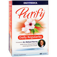 Enzymedica, Purify, Daily Regularity, 60 Capsules