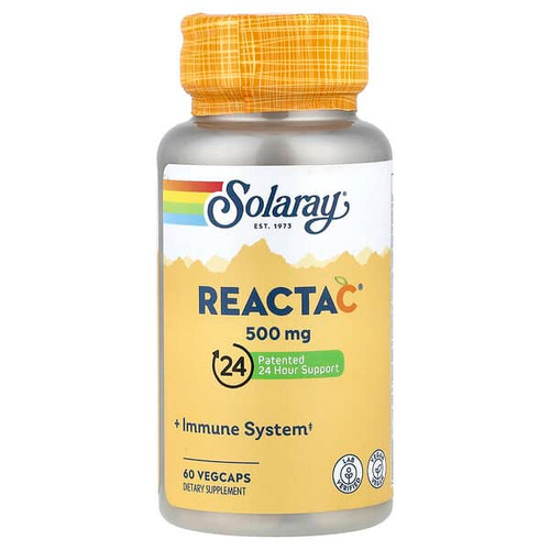 <img alt="Solaray, Reacta-C, 60 VegCaps" title="Solaray, Reacta-C, 60 VegCaps,076280559620"