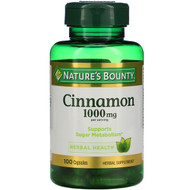 <img alt="Natures Bounty, Cinnamon, 1000 mg, 100 Capsules" title="Natures Bounty, Cinnamon, 1000 mg, 100 Capsules,074312140204"