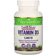 <img alt="Paradise Herbs, Earths Blend, Vitamin D3, 5000 IU, 90 Vegetarian Capsules" title="Paradise Herbs, Earths Blend, Vitamin D3, 5000 IU, 90 Vegetarian Capsules,601944778682"