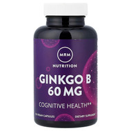 <img alt="MRM Nutrition, Ginkgo B, 60 mg, 120 Vegan Capsules" title="MRM Nutrition, Ginkgo B, 60 mg, 120 Vegan Capsules,609492540027"