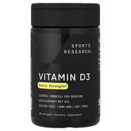 <img alt="Sports Research, Vitamin D3, 125 mcg (5,000 IU), 30 Softgels" title="Sports Research, Vitamin D3, 125 mcg (5,000 IU), 30 Softgels,023249010142"