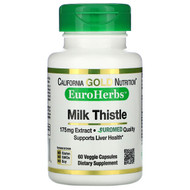 <img alt="California Gold Nutrition, Milk Thistle Extract, 80% Silymarin, EuroHerbs, Clinical Strength, 60 Veggie Caps" title="California Gold Nutrition, Milk Thistle Extract, 80% Silymarin, EuroHerbs, Clinical Strength, 60 Veggie Caps,898220010974"
