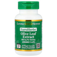 <img alt="California Gold Nutrition, EuroHerbs, Olive Leaf Extract, Euromed Quality, 500 mg, 60 Veggie Capsules" title="California Gold Nutrition, EuroHerbs, Olive Leaf Extract, Euromed Quality, 500 mg, 60 Veggie Capsules,898220011131"