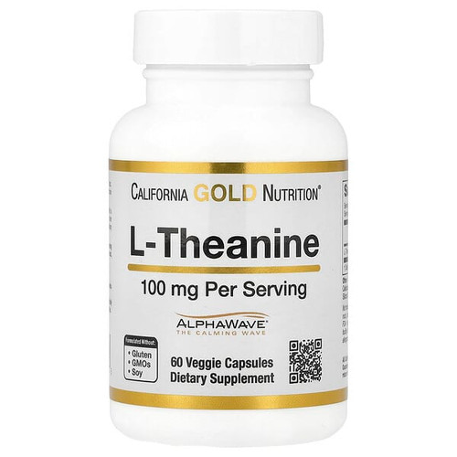 <img alt="California Gold Nutrition, L-Theanine, Featuring AlphaWave, 100 mg, 60 Veggie Capsules" title="California Gold Nutrition, L-Theanine, Featuring AlphaWave, 100 mg, 60 Veggie Capsules,898220012435"