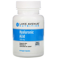 <img alt="Lake Avenue Nutrition, Hyaluronic Acid, 100 mg, 60 Veggie Capsules" title="Lake Avenue Nutrition, Hyaluronic Acid, 100 mg, 60 Veggie Capsules,898220016624"
