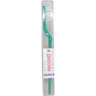 <img alt="Fuchs Brushes, Record V, Nylon Bristle Toothbrush, Adult Soft, Fuscia, 1 Toothbrush" title="Fuchs Brushes, Record V, Nylon Bristle Toothbrush, Adult Soft, Fuscia, 1 Toothbrush,079565009049"