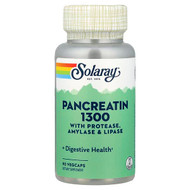<img alt="Solaray, Pancreatin 1300, 90 VegCaps" title="Solaray, Pancreatin 1300, 90 VegCaps,076280048186"