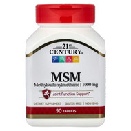 <img alt="21st Century, MSM, 1,000 mg, 90 Tablets" title="21st Century, MSM, 1,000 mg, 90 Tablets,740985217207"
