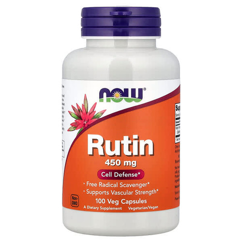 <img alt="NOW Foods, Rutin, 450 mg, 100 Veg Capsules" title="NOW Foods, Rutin, 450 mg, 100 Veg Capsules,733739007353"