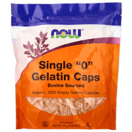 <img alt="NOW Foods, Single "0" Gelatin Caps, Approx. 1,000 Empty Gelatin Capsules, 3.39 oz (96 g)" title="NOW Foods, Single "0" Gelatin Caps, Approx. 1,000 Empty Gelatin Capsules, 3.39 oz (96 g),733739051509"