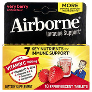 <img alt="AirBorne, Immune Support Supplement, Very Berry, 10 Effervescent Tablets" title="AirBorne, Immune Support Supplement, Very Berry, 10 Effervescent Tablets,647865100942"