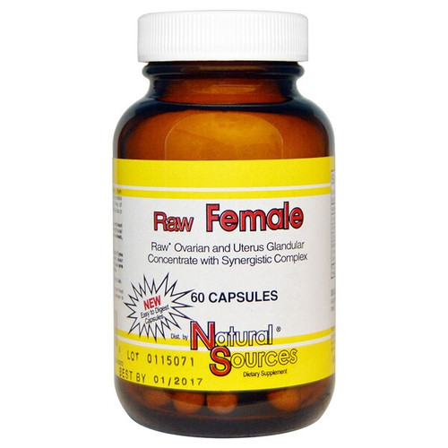 <img alt="Natural Sources, Raw Female, 60 Capsules" title="Natural Sources, Raw Female, 60 Capsules,726511246606"