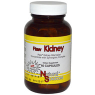 <img alt="Natural Sources, Raw Kidney, 60 Capsules" title="Natural Sources, Raw Kidney, 60 Capsules,726511247603"