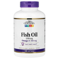 <img alt="21st Century, Fish Oil, 1,200 mg, 140 Softgels" title="21st Century, Fish Oil, 1,200 mg, 140 Softgels,740985273487"