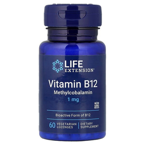 <img alt="Life Extension, Vitamin B12 , 1 mg, 60 Vegetarian Lozenges" title="Life Extension, Vitamin B12 , 1 mg, 60 Vegetarian Lozenges,737870153665"