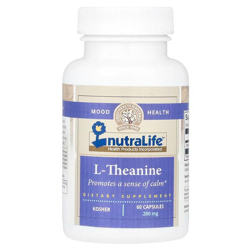 <img alt="NutraLife, L-Theanine, 200 mg, 60 Capsules" title="NutraLife, L-Theanine, 200 mg, 60 Capsules,686149183134"