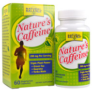 Natural Balance, Natures Caffeine, 60 Veggie Caps