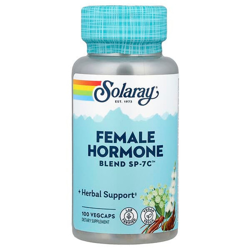 <img alt="Solaray, Female Hormone Blend SP-7C, 100 VegCaps" title="Solaray, Female Hormone Blend SP-7C, 100 VegCaps,076280002768"