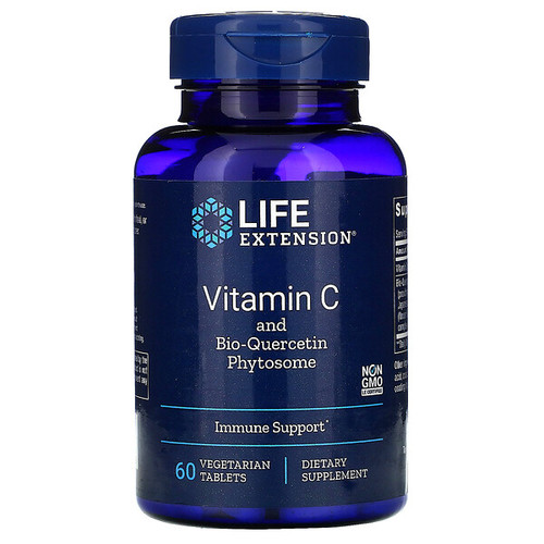 <img alt="Life Extension, Vitamin C and Bio-Quercetin Phytosome, 60 Vegetarian Tablets" title="Life Extension, Vitamin C and Bio-Quercetin Phytosome, 60 Vegetarian Tablets,737870222866"